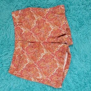 Talbots Paisley Shorts